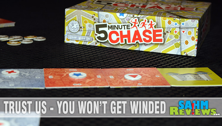 It's coming to the U.S. very soon! Here's a sneak preview of 5 Minute Chase by Board & Dice! Can you catch the prisoners before they escape? - SahmReviews.com