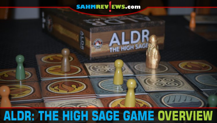 ALDR: The High Sage by Rather Dashing Games is a card game where every move you make impacts your opponents. Can you be the first to complete the elemental puzzles? - SahmReviews.com