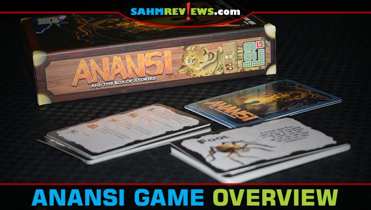 Level 99's Anansi and the Box of Stories is a card game of the trick-taking genre. This time there is more than just trump that you don't want in your hand! - SahmReviews.com