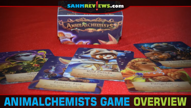 Another animal-themed title by CardLords, Animalchemists challenges you to craft as many spells as you can in this quick card game! - SahmReviews.com