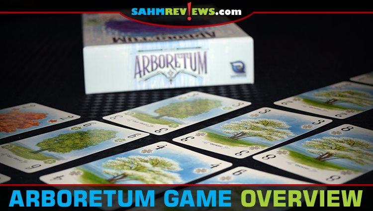 Today we're building our own arboretum in the card game by the same name by Renegade Game Studios! How many species will we be able to plant and score? - SahmReviews.com