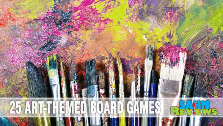 While we're on the subject of games that teach, check out this list of 25 games that will turn you into an art world expert! Get to painting (or buying) at SahmReviews.com!