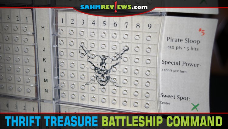 What if the game of Battleship was about pirates? That's exactly what our thrift find, Battleship Command, is! And we even got to play as a Kraken! - SahmReviews.com