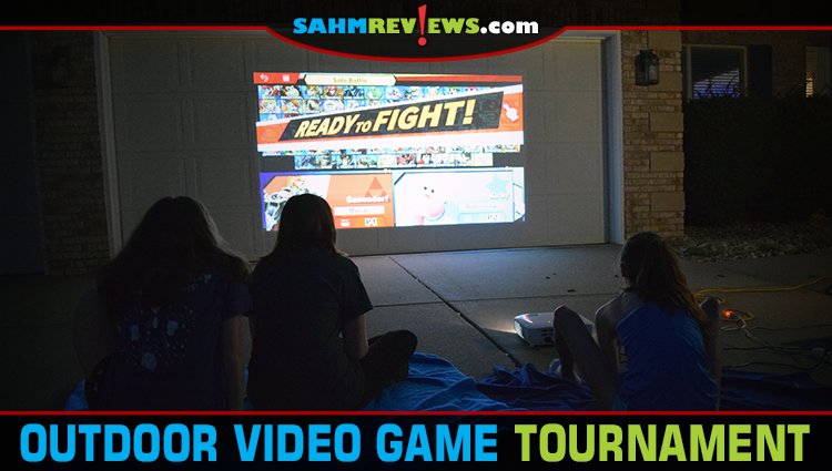 Be the talk of your friends and neighbors by hosting an outdoor video game tournament using a BenQ projector! - SahmReviews.com