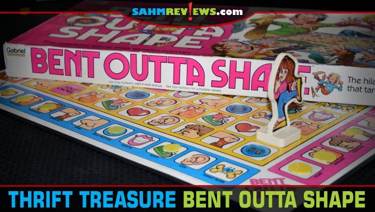 It may not be highly rated on BGG, but Bent Outta Shape provided a couple bucks worth of laughs anyhow. Good thing that's all it set us back at thrift! - SahmReviews.com