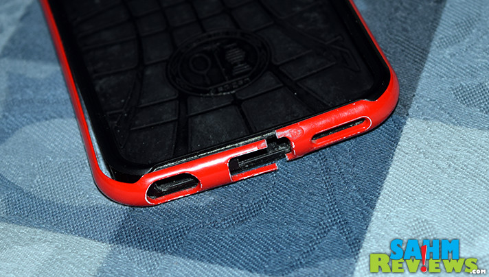 We've gone through quite a few phone cases over the years. This one by Spigen gets our nod for being the best value (and best looking) of the bunch. - SahmReviews.com