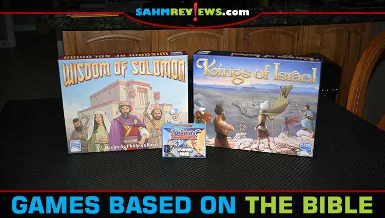 Games can be entertaining as well as educational. For example, Kings of Israel, Wisdom of Solomon and Animo are games based on the bible. - SahmReviews.com