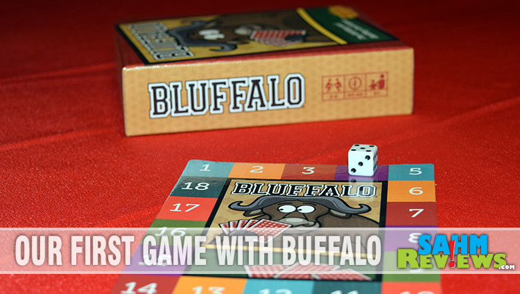 When publishers try to improve on a classic game, rarely do they change things drastically. Bluffalo by Main Street Card Club takes the game of Liar's Dice and gets rid of the dice!!! - SahmReviews.com