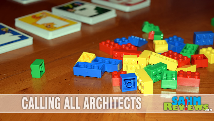 Take classic tangrams and combine it with your old Legos and you get this new game by Renegade Game Studios. See if you can build faster in Brick Party! - SahmReviews.com