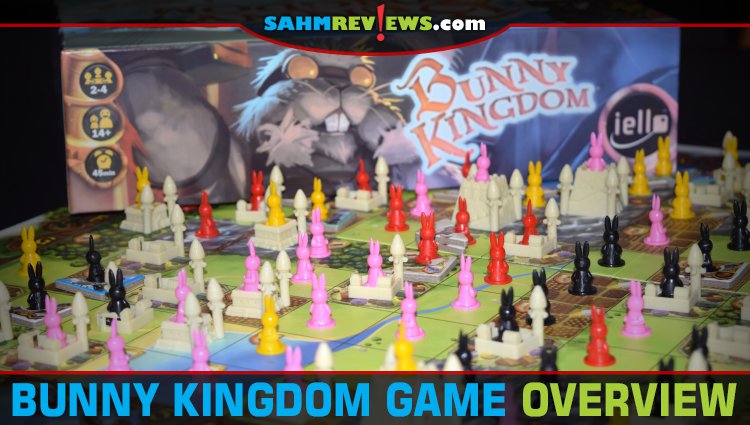 Have a hare-raising good time during game night with Bunny Kingdom board game from IELLO. Easy to learn, it's great for family night! - SahmReviews.com