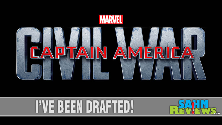 We're gearing up for war. Follow along April 9-12, 2016 as we cover Captain America: Civil War! - SahmReviews.com #CaptainAmericaEvent