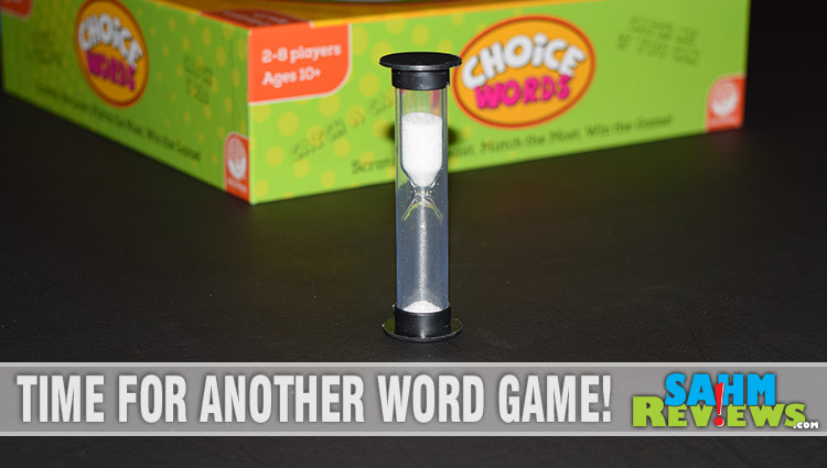 Word games can be unfair to those who don't have a strong vocabulary. Choice Words by Mindware solves that problem - find out what they did! - SahmReviews.com