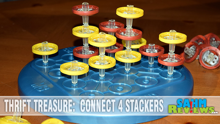 Yet another title from the Connect 4 world, Connect 4 Stackers takes the game to a whole new dimension. Read about it in this week's Thrift Treasure! - SahmReviews.com