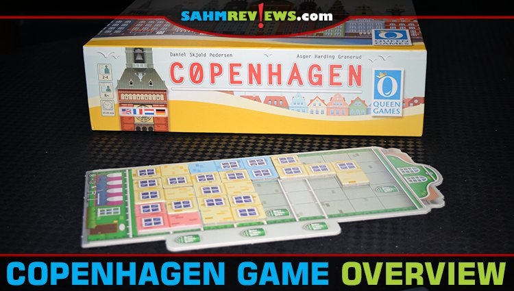 Cross a strategy game with an iconic digital puzzle and you have Copenhagen game from Queen Games! - SahmReviews.com