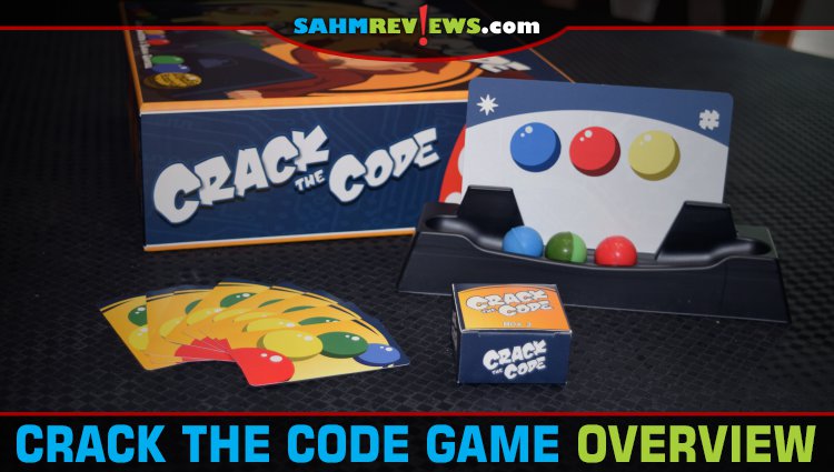 Crack the Code from Indie Boards & Cards is a scenario-based cooperative deduction game for one to four players. - SahmReviews.com