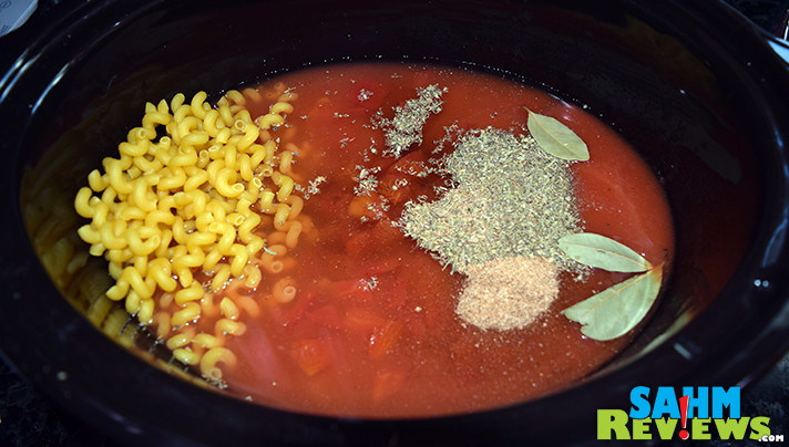 This Crock Pot Goulash recipe is easy and delicious! Great recipe for busy schedules. - SahmReviews.com