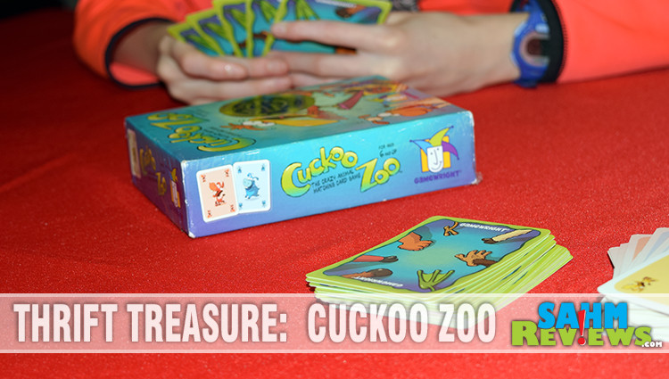 An interesting twist on the UNO theme, Cuckoo Zoo changes things up by requiring farm animal sounds to play a valid card! Find out more on SahmReviews.com!