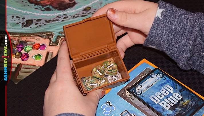 If you've ever dreamt of diving for treasure, have we got the game for you! You'll want to hold your breath for Deep Blue by Days of Wonder / Asmodee! - SahmReviews.com