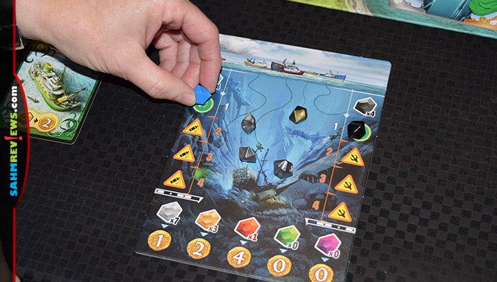 If you've ever dreamt of diving for treasure, have we got the game for you! You'll want to hold your breath for Deep Blue by Days of Wonder / Asmodee! - SahmReviews.com