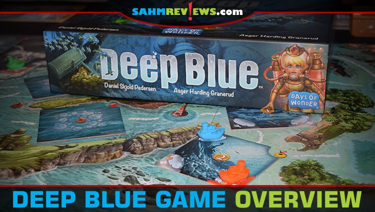 If you've ever dreamt of diving for treasure, have we got the game for you! You'll want to hold your breath for Deep Water by Days of Wonder / Asmodee! - SahmReviews.com