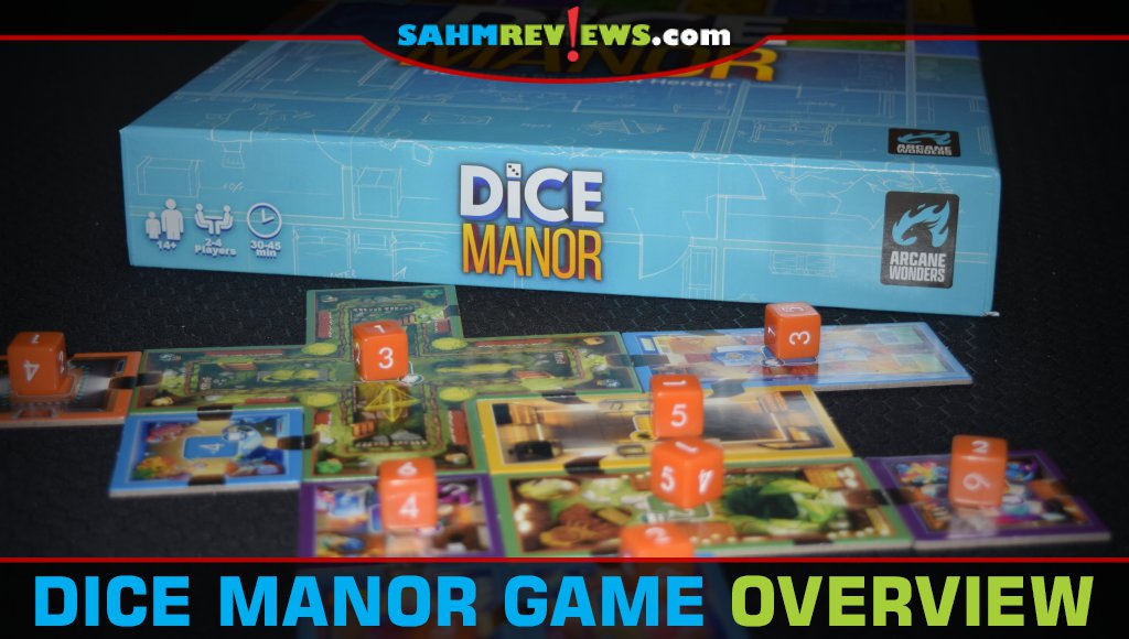 Plan, bid on blueprints and build the perfect home in Dice Manor from Arcane Wonders. Advertise and offer tours to sell it. - SahmReviews.com