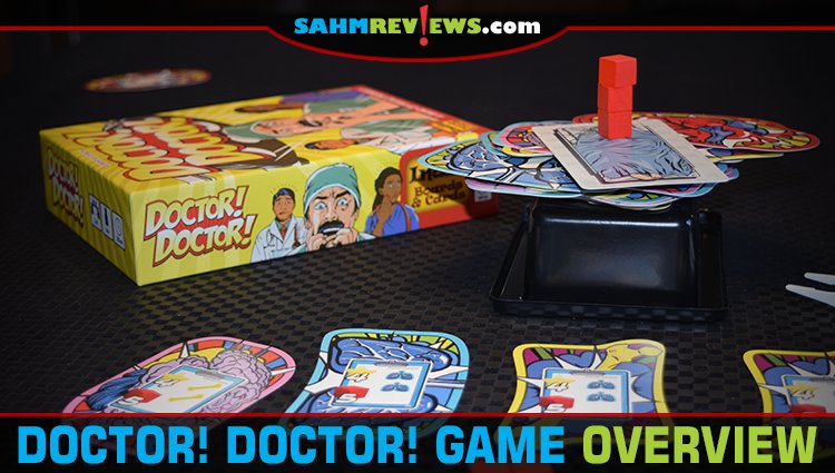 It's fair to say this is a modern take on the classic game of Operation. Doctor! Doctor! by Indie Boards & Cards even manages to do away with the batteries! - SahmReviews.com