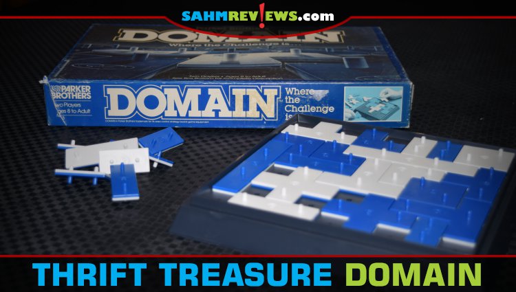 Polyominos may be the hot thing in board games, but it isn't new. We found another at thrift this week - Domain! Was it ahead of its time? - SahmReviews.com