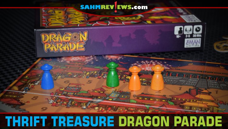 Dragon Parade was another Geekway flea market grab. Not only is it by one of our favorite designers, but it was also only $5! - SahmReviews.com