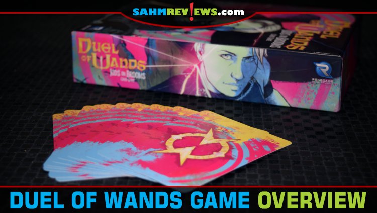 It's like playing a Harry Potter game without all the politics! Check out Renegade Game Studios' new Duel of Wands card game! - SahmReviews.com