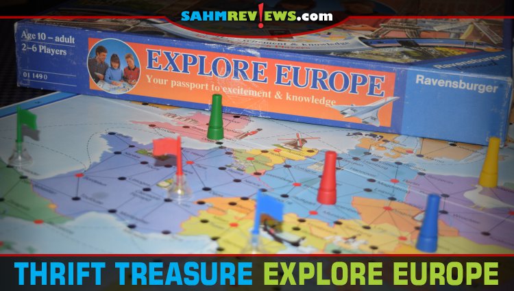 Similar to Deutschlandreise, the Explore Europe board game had us travelling all across the continent! Does this vintage game hold up to today's standards? - SahmReviews.com