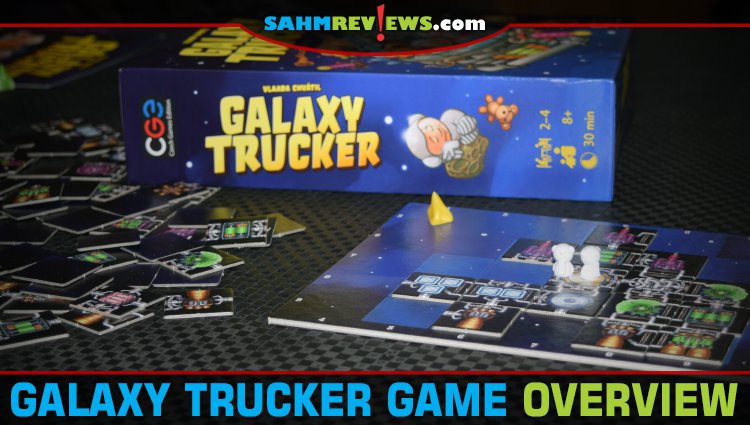 Czech Games Edition released an updated version of Galaxy Trucker. - SahmReviews.com