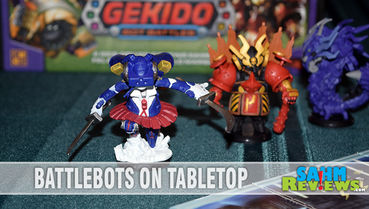 If you were a fan of BattleBots, then you're going to have a lot of fun playing CMON's Gekido: Bot Battles during your next game night! - SahmReviews.com