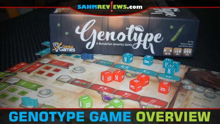 Learn about genetics research during game night with Geotype, a science-based board game from Genius Games. - SahmReviews.com