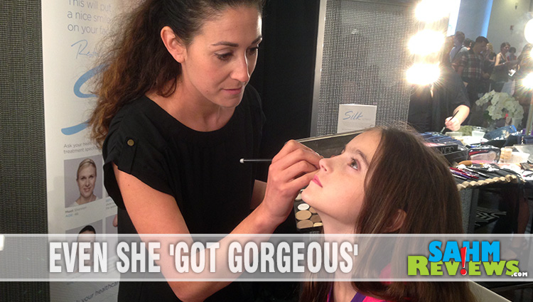 She was in heaven during the Getting Gorgeous event in New York City. - SahmReviews.com #GettingGorgeous