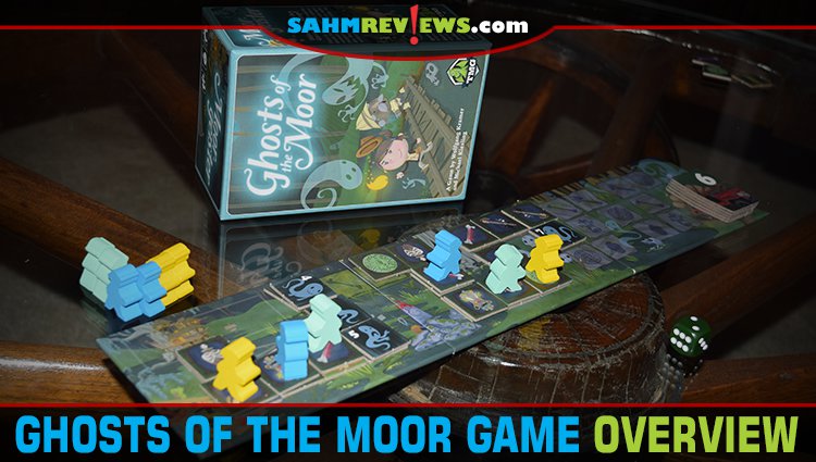 It's not too late to pick up a ghost-themed game for Halloween! This year we decided on Ghosts of the Moor by Tasty Minstrel Games! - SahmReviews.com