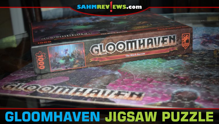 If you enjoy puzzles, it makes sense to have ones that involve your interests. The Gloomhaven jigsaw puzzle from Cephalofair Games is perfect for a gamer! - SahmReviews.com