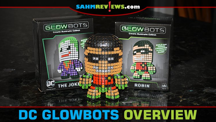 Board games weren't the only things on display at Gen Con. Goliath brought out their new DC Glowbots - which made us reminisce about our old Lite Brite! - SahmReviews.com