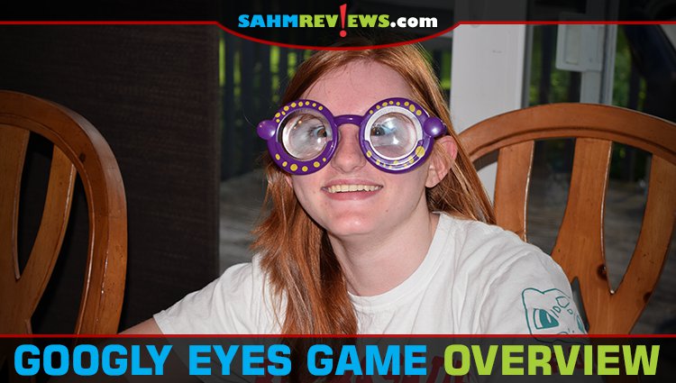 How well could you draw if your vision was altered? That's the idea in Goliath Games' new Googly Eyes party game! See for yourself! (See what I did there?) - SahmReviews.com