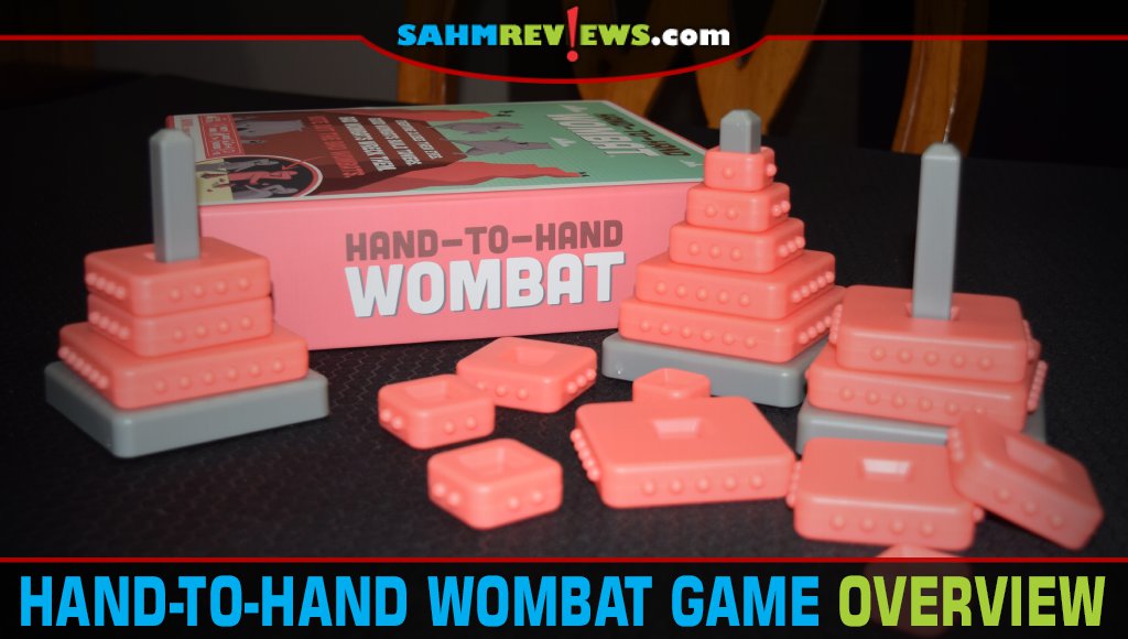 Hand-to-Hand Wombat blocks in front of box. - SahmReviews.com