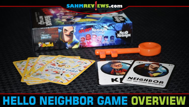 Hello Neighbor: The Secret Neighbor brings the scary guy next door to your table. Find out how Arcane Wonders transformed the app into a social party game! - SahmReviews.com