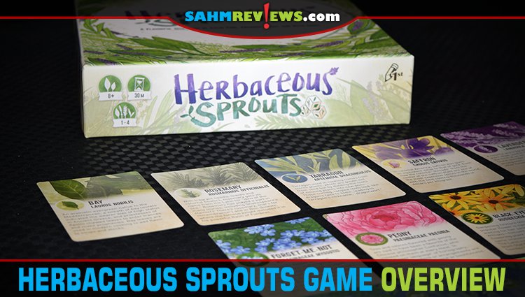 An amazing follow-up to Herbaceous, Herbaceous Sprouts adds dice and area control to the world of community gardens! It should be in your collection! - SahmReviews.com