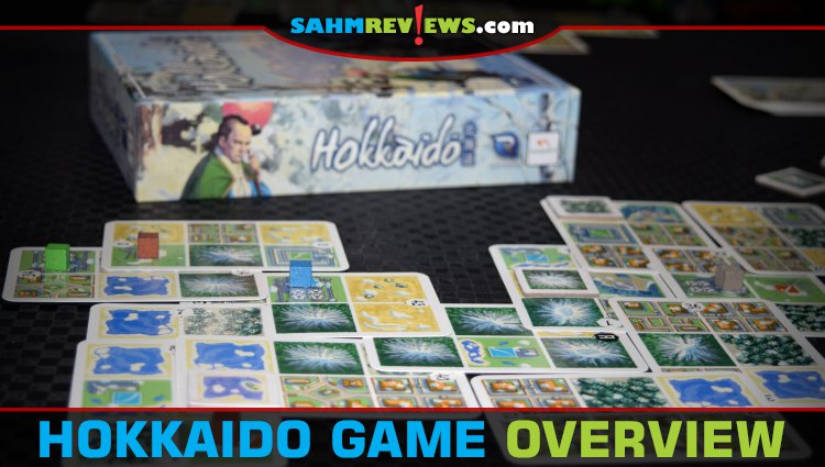 Draft cards and build your province in Hokkaido card game, the second installment in the Honshu series from Renegade Game Studios. - SahmReviews.com