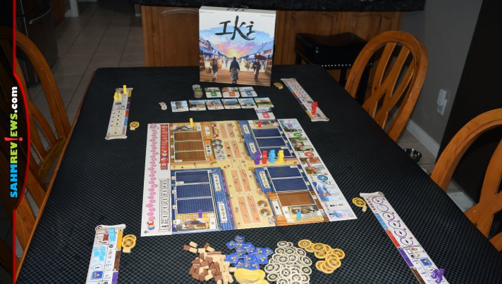 You won't look at an outdoor market the same after playing Iki, a strategy game from Hachette Gigamic. - SahmReviews.com