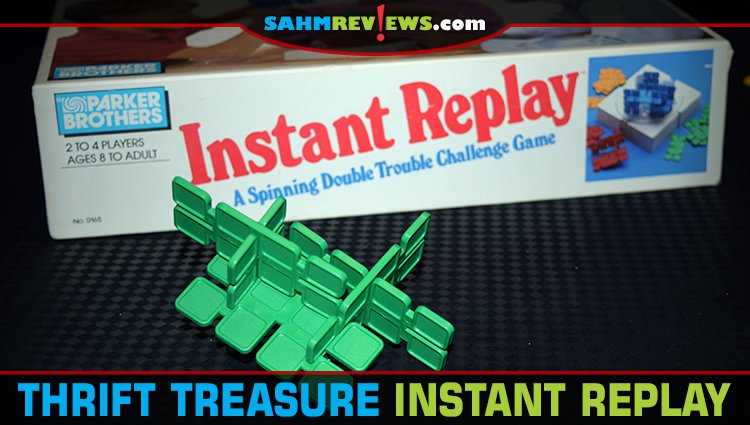 It was another case of finding a game that had gone unplayed for over 30 years! This week we picked up Instant Replay by Milton Bradley for only $1.88! - SahmReviews.com