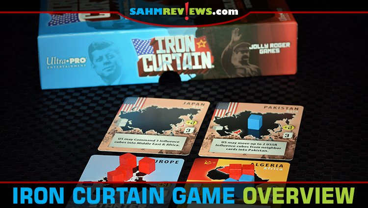 I used to live close to the Iron Curtain, so games about this theme always pique my interest. Check out this verion by Ultra Pro & Jolly Rogers Games! - SahmReviews.com