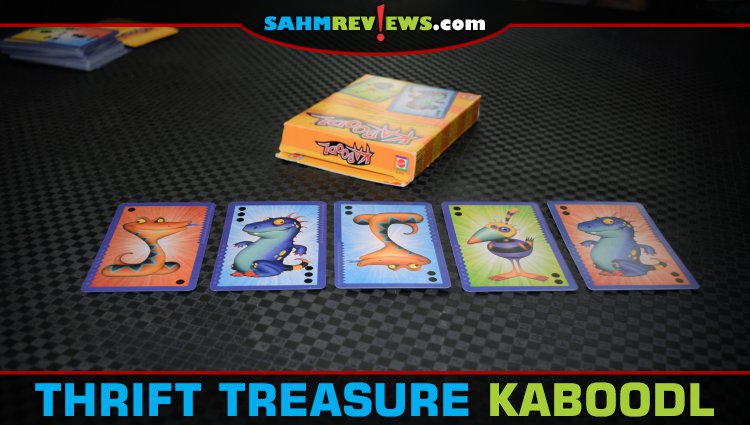 We finally had some garage sales in the area and we were able to score Kaboodl for only 50 cents! Was this Mattel game worth the four bits? - SahmReviews.com