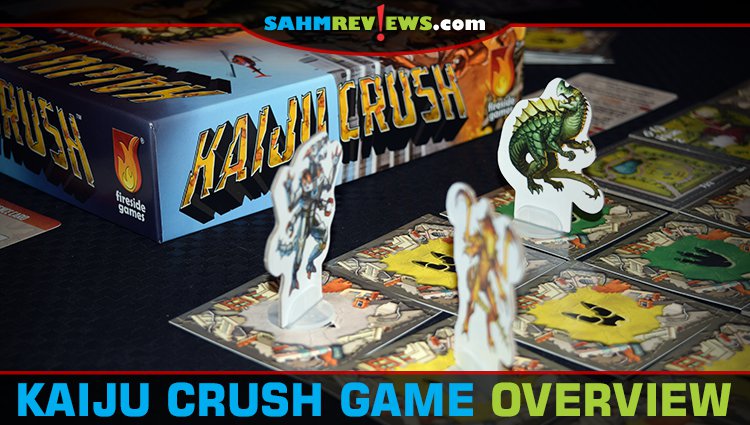 Playing board games as a family helped Madison learn terms that she wasn't familiar with. Kaiju Crush by Fireside Games introduced her to a new film genre! - SahmReviews.com