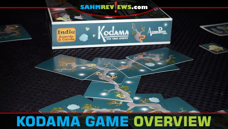 In Kodama by Indie Boards and Cards, you get to raise your own tree while keeping the tree spirits happy! Find out more about this wonderful card game! - SahmReviews.com