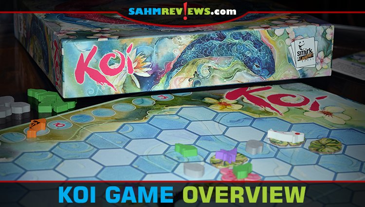 Make a splash at your next game night with KOI board game from Smirk & Laughter. - SahmReviews.com