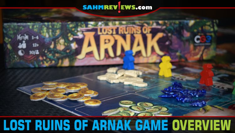 When a game wins multiple awards, you know it must be good. Lost Ruins of Arnak from Czech Games Edition is an excellent example. - SahmReviews.com